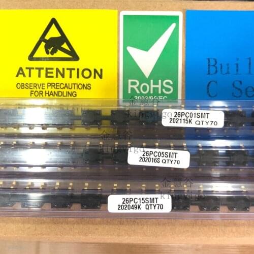 Honeywell 26PC01SMT/26PC05SMT/26PC15SMT Pressure Sensor 0psi to 1psi Differential/Gage/Vacuum Gage 4-Pin SMT 5PSI/15PSI New and