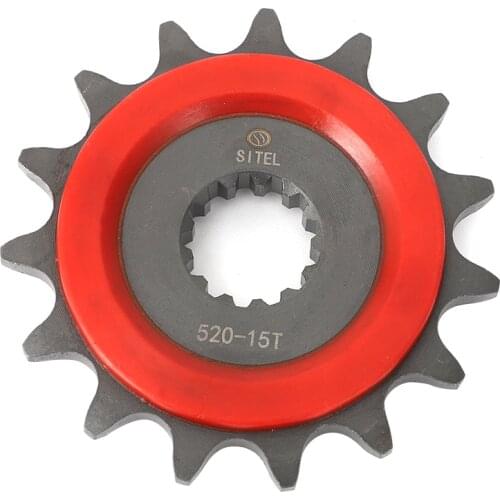 Front Silent Durable Engine Sprocket Fly Chain Wheel 15T Replace 27510-48H10-000 For Suzuki Inazuma GW250 GSR250S GSX250R DL250