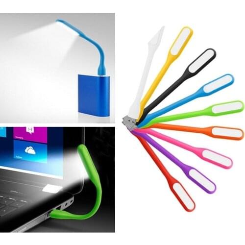 Creative Mini Portable USB LED Lamp Super Bright Book Light Reading Lamp for Power Bank PC Laptop Notebook Summer Gadget