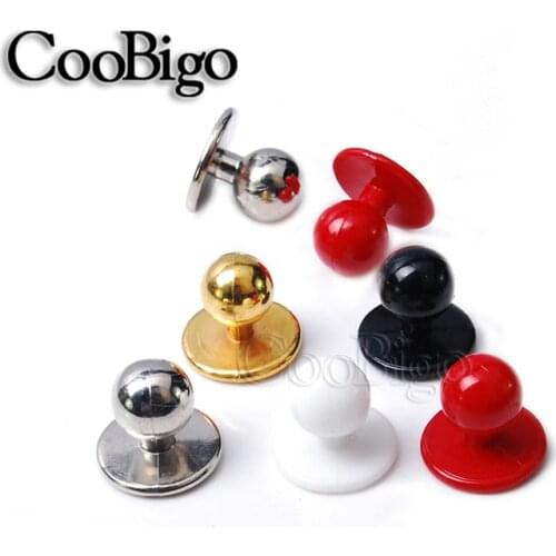 10pcs Colorful Chef Button Restaurant Uniforms Plastic for Uniform Suit Buttons Chef Jacket Clothes Bag Accessories 11.5mm