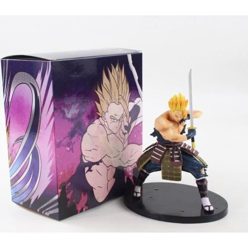 19Cm Dragon Ball Z Vinyl Figure Super Saiyan Son Guku Gohan Vegeta