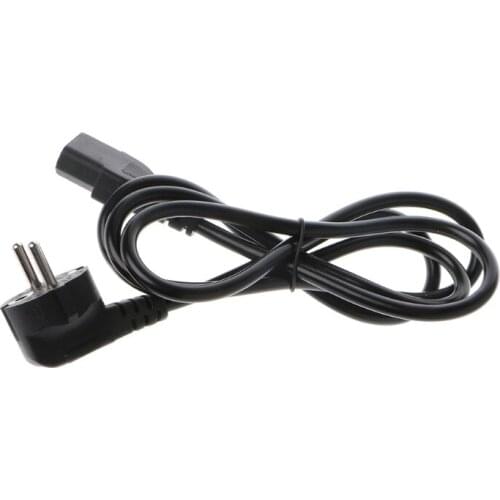 1.5m C13 IEC 320 European Kettle 2 Pin AC Round EU Plug Power Cable Cord