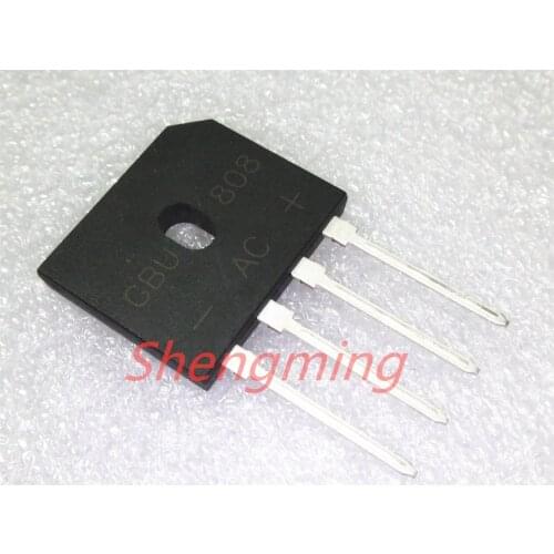 10PCS GBU808 power Diode Bridge Rectifier
