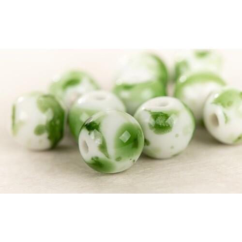 14# 20pcs DIY Ceramic beads Not natural stone wholesale porcelain bead for jewelry making beads #IY230