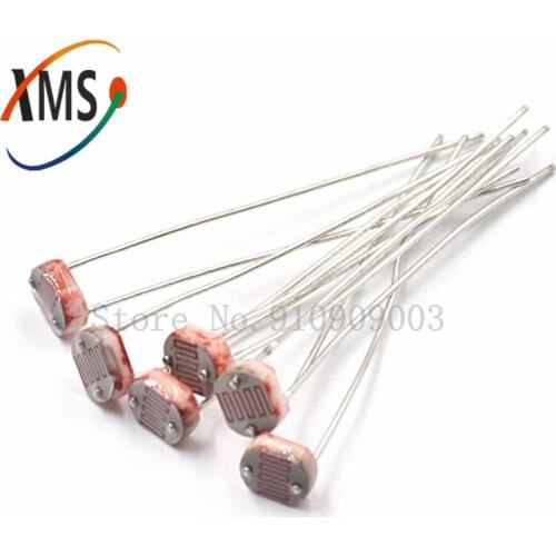 20pcs 5528 light dependent resistor photoresistor resistor 5mm photosensitive resistance 35511