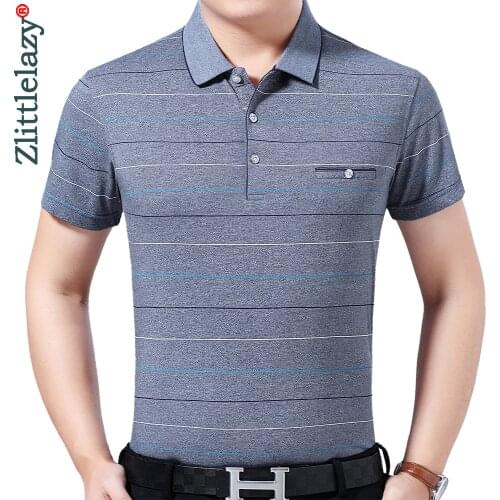 2021 fashion designer brand striped pocket polo shirts for men shirt short sleeve tops tee shirt summer luxury men clothing 4197