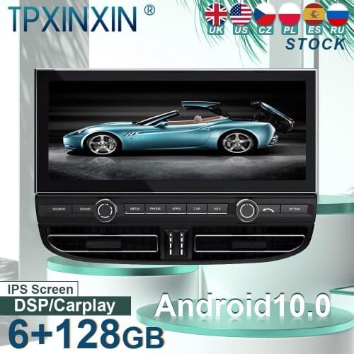 10.0 For Porsche Cayenne 2010-2017 Android Car Stereo Radio with Screen Tesla Player GPS Navigation Head Unit Carplay