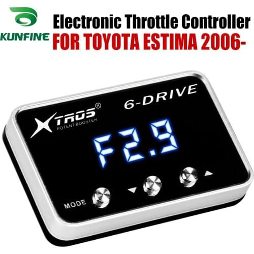 Car Electronic Throttle Controller Racing Accelerator Potent Booster For TOYOTA ESTIMA 2006-2019 Petrol Tuning Parts Accessory