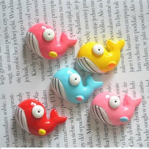 Free Shipping(5pcs/set ) Cute animal fridge magnet Cartoon Whale message sticker for whiteboard Kidsmagnet small gift