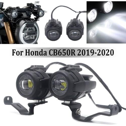 CB 650R CB650 R Motorcycle Accessories Fog Lights FOR Honda CB650R CB 650 R 2019 2020 LED Auxiliary Fog Light Driving Lamp