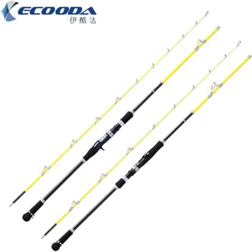 ECOODA EPAB II PANTHER II 1.98M 2.1M 2.4M OCEAN BOAT FIHSING ROD CASTING ROD Electroluminescent fishing rod LURE ROD