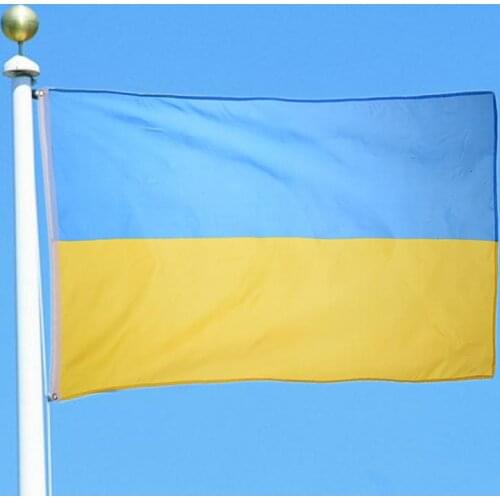 High Quality 90 X 150cm Ukraine National Ukraine Flag Flying Flag No Flagpole Home Decoration Flag Banner For Home Decoration