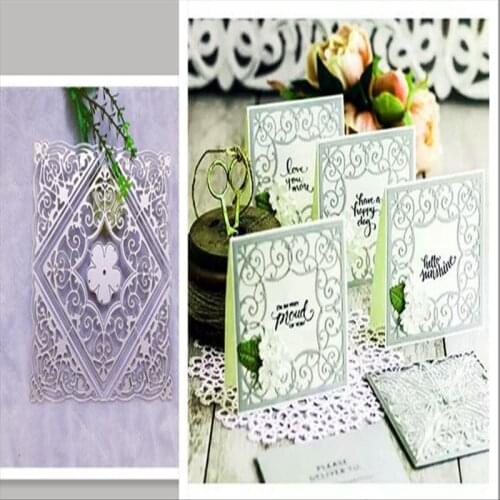 Background, lace Metal Cutting Dies for DIY Scrapbooking Album Paper Cards Decorative Crafts Embossing Die Cuts
