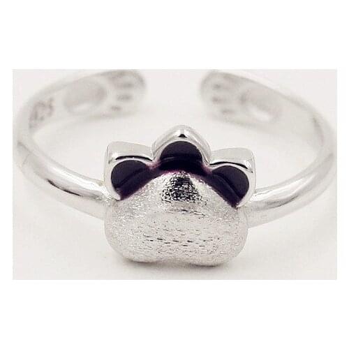 Cat Claws Ring Pet Cute Cat Tigers Small Animal Ring Open Size fit Cat lovers best friend gift