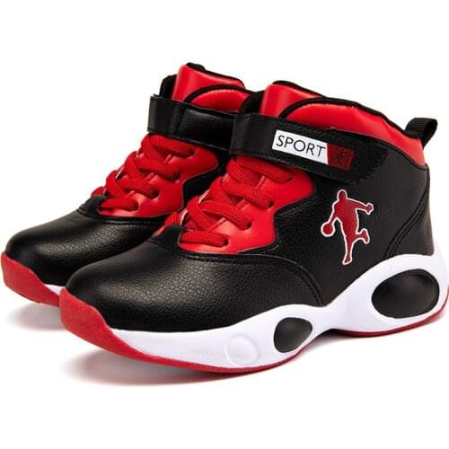 New Autumn Winter Childrens casual Sneakers Running Shoes Boys student Shoes Breathable boy tennis Sports Leather Shoe Kids