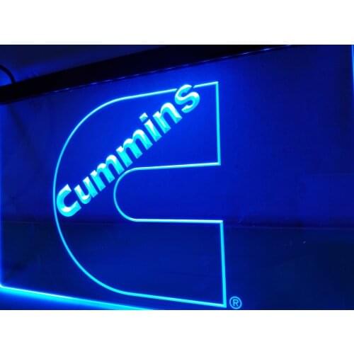 LG179- Cummins Equipment Tool LED Neon Light Sign hang sign home decor crafts