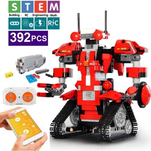 MOULD KING Robot Remote Control Wars Set Building Blocks Robot Bricks Mecha Man Mini Figures RC Toys For Children