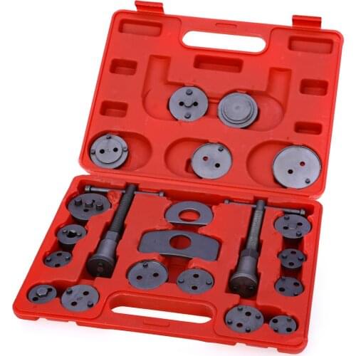 21pcs Universal Disc Brake Caliper Rewind Back Tool Brake Pad Replacement Car Tool Kit Set for Automobiles Garage Repair Tools
