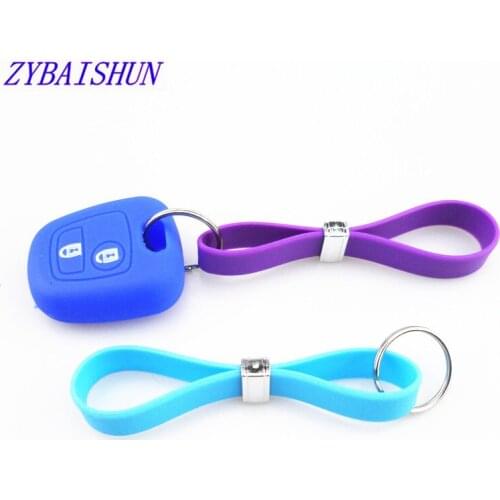 New silicone keychain for Honda CRV Accord Odeysey Crosstour FIT Jazz City Civic JADE Crider Spirior Ciimo Elysion