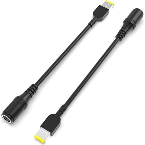 Convert Cable For Tip Adapter Connector Converter for Lenovo Thinkpad Round 7.9mm to Slim Square Yoga Ideapad 0b47046 2 pcs/ bag