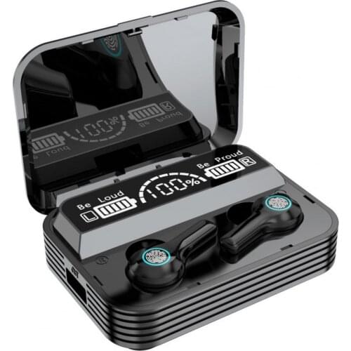 R1 Bluetooth 5.1 Subwoofer Earphone In-ear Stereo Noise Reduction Mini Wireless Sports Earphone Smart-touch for Phone