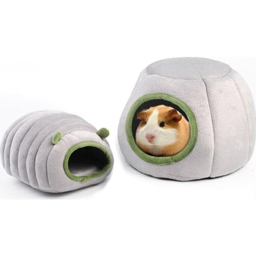 Collapsible Cat Bed Pet Winter Plush Cats House for Indoor Dogs Kennel Mat Small Dog Warm Cave Sleeping Bag Products
