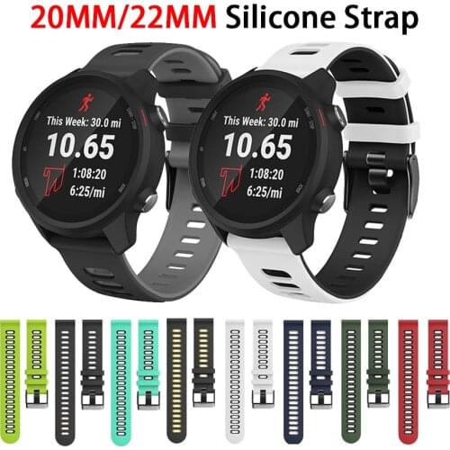 Replacement Watch Band For Huawei GT 2/2E/2Pro Silicone Strap For Amazfit GTR 47mm 42mm 20/22mm Wristband Watch Accessories Belt