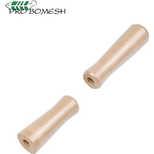 Wildhero 1Set 11.5g 4A Grade Cork Rear Grip Split Grip Set DIY Fishing Rod Building Component Repair Rod Pole