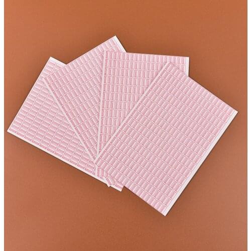 1000pcs/pack Warranty Void If Removed Sticker Security Seal Red Color Rectangle Shape Fragile Label Size 10mm*5mm