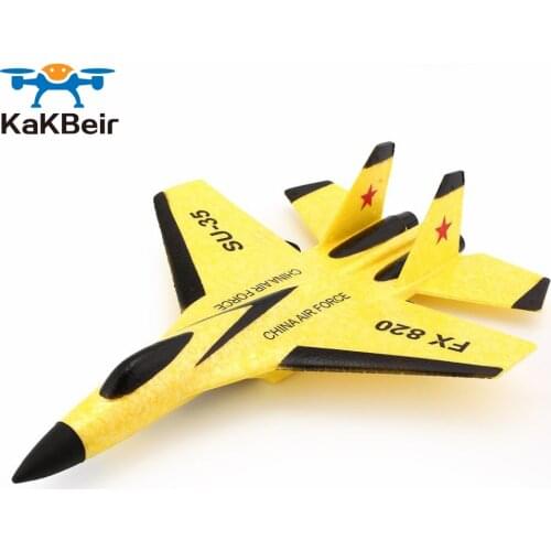 2.4G RC drone Glider Outdoor toys Hand Throwing Fixed Wing Model Foam plane Remote Control Educational Toy Gifts for children