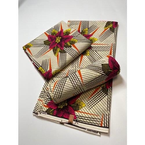 2021 Best Quality Cheapest Price African 100% Cotton Wax Fabrics Nigerian Wax Holande Ankara Printed Wax Materials 6 Yards/pcs