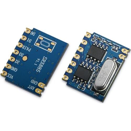 50pcs SRX885 Receiver RX Module 433mhz 315mzh learning 2262, 1527, 2240 and other common coding ASK/ OOK Receiver Module