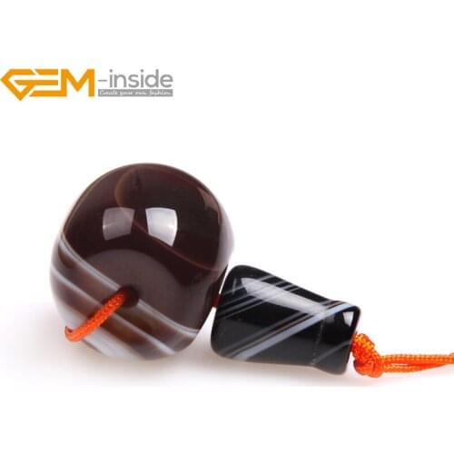 Free shipping! 3 Holes Natural Brown Botswana Sardonyx Agates Buddha Prayer Rosary Guru Beads For Jewelry Making Various Sizes