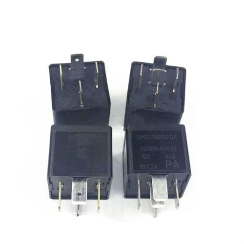 HOT NEW AUTO 12V relay V23136-A1-X92 V23136 A1 X92 V23136A1X92 12VDC DC12V 12V 40A 5PIN