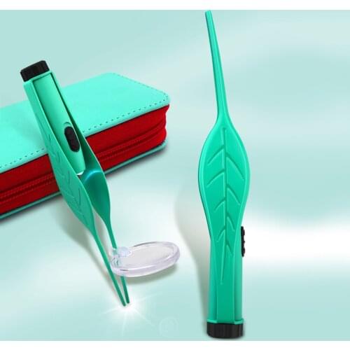 Ear Wax Removal Tools with Light & Magnifying Glass Visual Earpick Cleaning Kit for Kids & Adults Ear Spoon Set for Ear Care