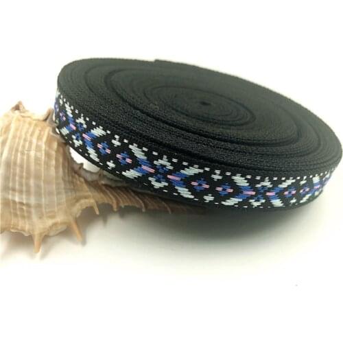 10Yards 13mm 1/2" Blue Arrow Embroidery Ribbon Wedding Accessory Gift Packing Ribbon DIY Handmade Jacquard Sewing Ribbon