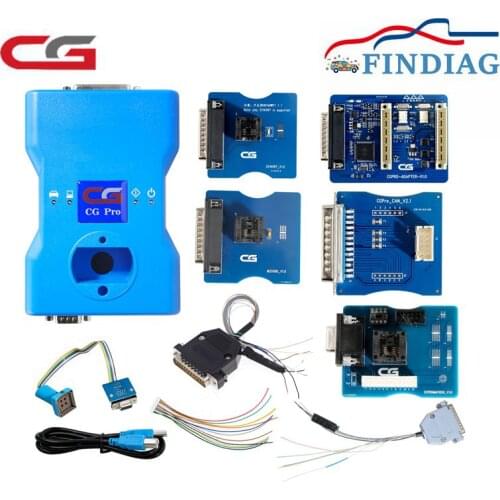 Next Generation of CG100 CG For BMW For Benz For Mercedes CGPro 9S12 Auto Key Programmer Support ECU IMMO Including All Adapters