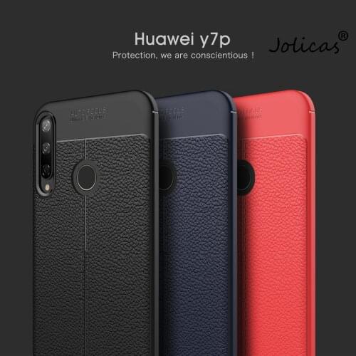 Plastic Cases For Huawei Enjoy 10E Solid Color Soft TPU Cover Huawei cover Y7P Enjoy 10S Y7 2019 9 P Smart Plus Y9 Prime Y6 Pro