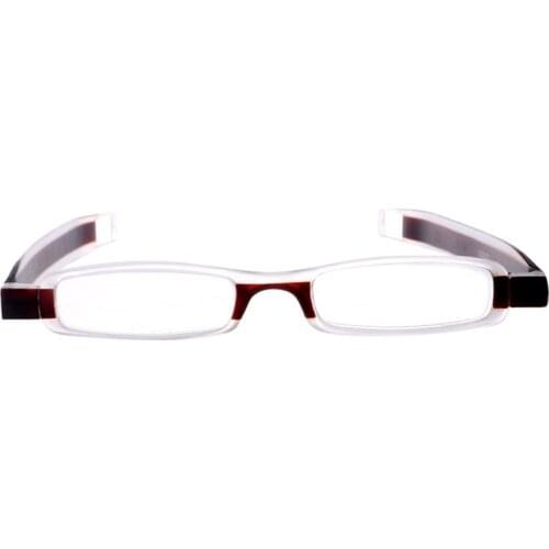 Enduring 360 Degree Rotation Folding Reading Glasses Eyeglass Diopters Chic