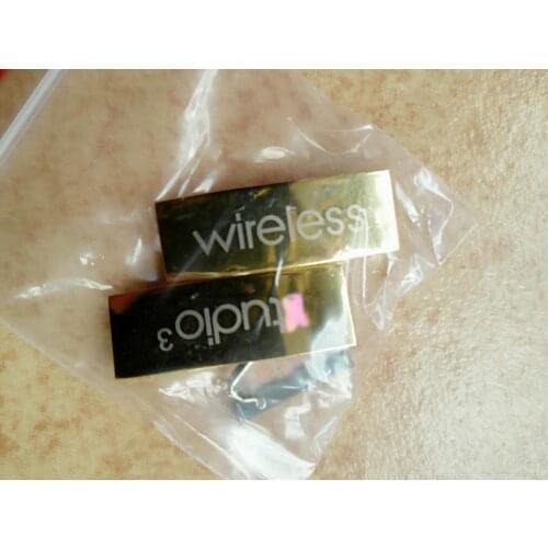 For Studio 3.0 Headphone Replacement Metal Buckle Repair Parts Mental Lock Logo Connector for Beats Studio3.0 Wireless Headset