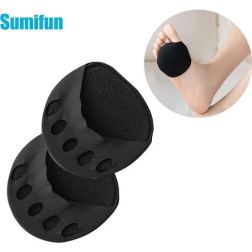 1 Pair Five Toes Forefoot Pads for Women High Heels Half Insoles Calluses Corns Foot Pain Care Shock Socks Toe Pad Inserts