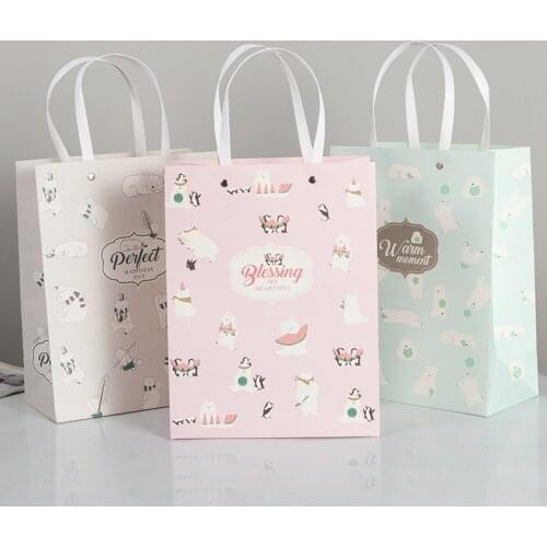 10pcs candy paper packaging flower gift box коробка упаковка gift bag подарочная cookie shopping clothing bags with handles