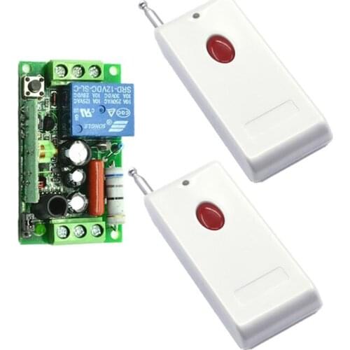 1000m AC 220V 110V 1CH RF Wireless Remote Control Bulb Lamp Switch System, 1CH Transmitter+Receiver ,315/433 MHz