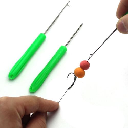 2PCS Carp Fishing Bait Needles For Carp Fishing Rigs Carp Bait Accessories Pop Up Boilies Carp Lure Fishing Tackle Drill Tool