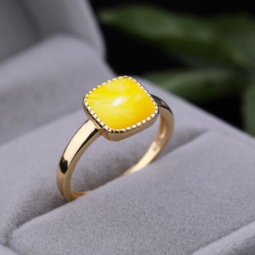 925 Sterling Silver Plated Gold Adjustable Ring Settings Blank/Base,Fit 8x8mm Glass Cabochons,Buttons;Ring Bezels