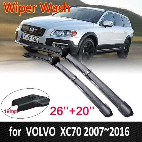 Car Wiper Blades for Volvo XC70 2007~2016 Front Windscreen Windshield Wipers 2008 2009 2010 2011 2012 2013 2014 2015 Car Goods