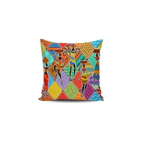 Belnido Home Premium Ethnic Akrika Motif Pillow decorate Case KRB1811