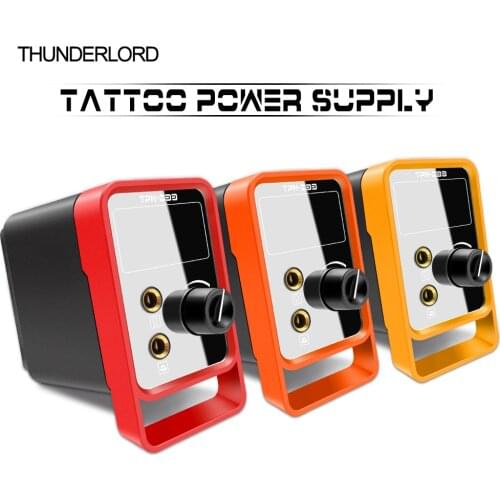 Thunderlord Critical Tattoo Power Dula Mode LCD Digital Tattoo power Supply box for coil & rotary tattoo machine