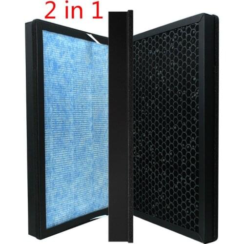 Air purifier filter activated carbon filter For TCL TKJ 220F/240F/248F crude fiber coconut special composite HEPA filter PM 2.5