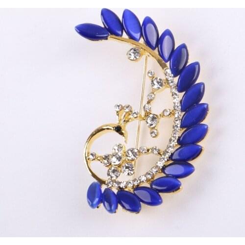Personality Peacock Brooch Jewelry For Women/men Fashion Jewelry Brooch Pins Metal Scarf Wedding Gift Diy Jewellery Accessories